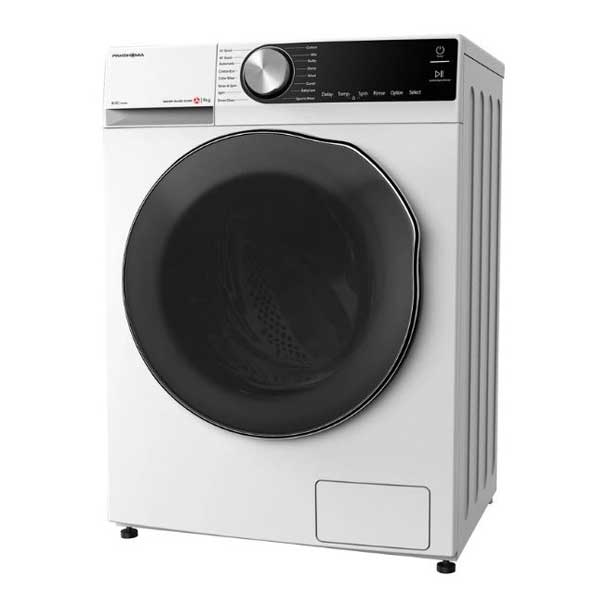 ماشین لباسشویی پاکشوما مدل BWF 40107 WT ظرفیت 9 کیلوگرم